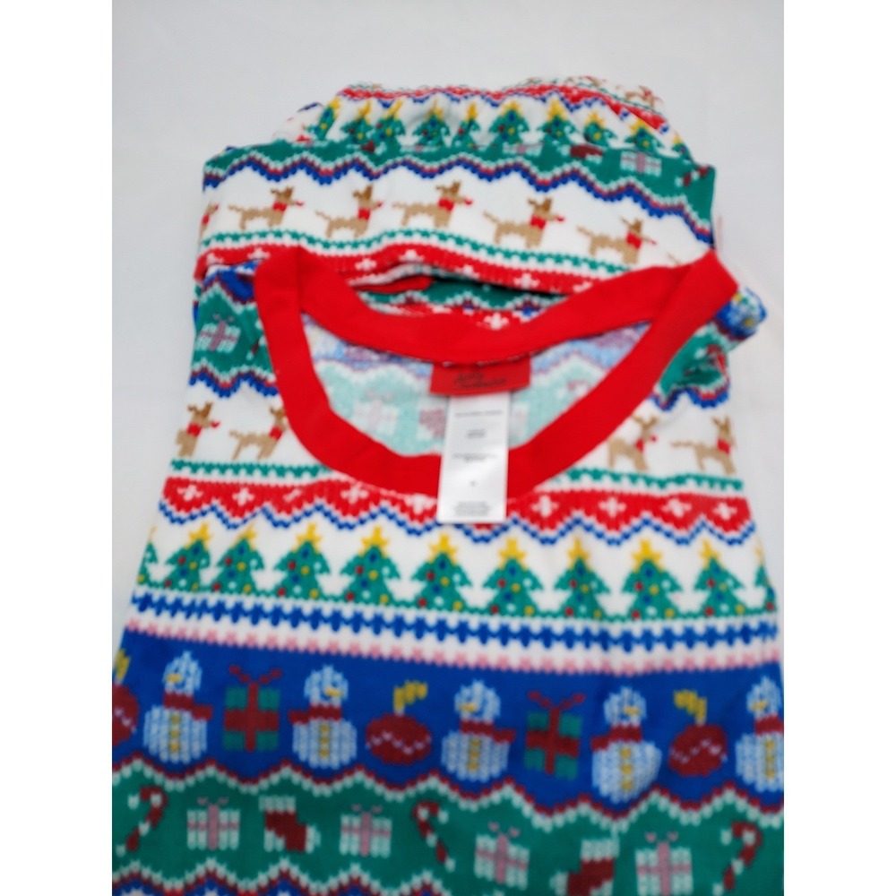 Jolly Jammies 3X Christmas Pajamas Set‎ Reindeer Snowman Holiday Sleepwear